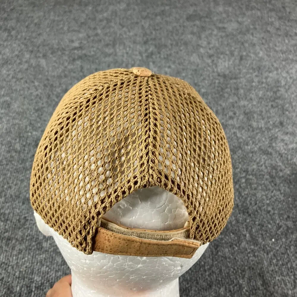 Portugal Cork Hat Embroidered‎ Cap Natural Cork One Size Cotton